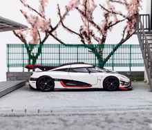Load image into Gallery viewer, Scalemini 1:64 White One 1 Super Racing Sports Model Diecast Resin Car