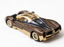 Load image into Gallery viewer, CCA 1:64 Brown Utopia Racing Sports Model Diecast Metal Car New Collection