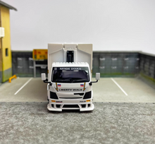 Load image into Gallery viewer, Microturbo 1:64 LB Flatbed Container Truck Model Diecast Metal Car