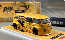 Load image into Gallery viewer, CC 1:64 Yellow VW T1 Mini Van Widebody Sports Model Diecast Metal Car New Collection