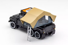 Load image into Gallery viewer, GCD 1:64 Defender 6x6 Pickup Roof Tent Camping Truck Model Metal Diecast Car