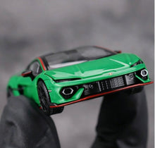 Load image into Gallery viewer, TH 1:64 Green Temerario Sports Model Diecast Metal Car New Collection