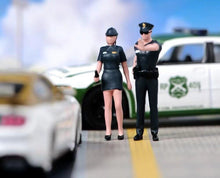 Load image into Gallery viewer, 1:64 Painted Figure Model Miniature Resin Diorama Sand Policeman Cop Officer Toy New Collection