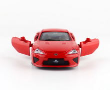 Load image into Gallery viewer, CCA 1:43 Red LFA Hatchback Racing Sports Model Toy Diecast Metal Car BN