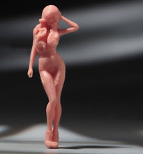Load image into Gallery viewer, 1:64 Painted Unpainted Figure Model Miniature Resin Diorama Sand Lace Beauty