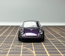 Load image into Gallery viewer, Zincit 1:64 Purple 911 964 Singer Coupe Sports Model Diecast Metal Car New Collection