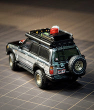 Load image into Gallery viewer, GCD 1:64 Plating Silver Land Cruiser LC80 ORV Sports Model Diecast Metal Car