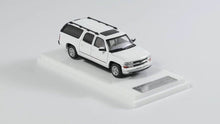 Load image into Gallery viewer, MK 1:64 2003 White Suburban SUV Off Road Sports Model Diecast Metal Car New Collection
