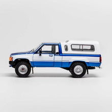 Load image into Gallery viewer, GCD 1:64 1985 Blue Hilux Xtra Cab Pickup Truck Model Diecast Metal Car New Collection