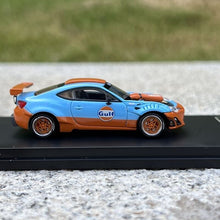 Load image into Gallery viewer, DCM 1:64 Blue JDM GT45 86 GR Gulf Racing Sports Model Diecast Metal Car BN
