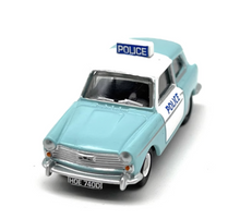 Load image into Gallery viewer, 1:76 1962 A40 Police Vintage Classic Model Diecast Metal Car