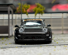 Load image into Gallery viewer, 1:64 Black Carbon RWB 993 Racing Sports Classic Model Diecast Metal Car New Collection