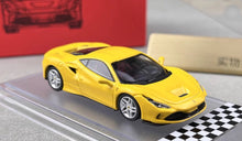 Load image into Gallery viewer, XF 1:64 Yellow F8 Tributo Racing Sports Diecast Model Metal CarNew