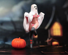 Load image into Gallery viewer, 1:64 Painted Figure Model Miniature Resin Diorama Sand Halloween Girl Ghost Toy