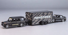 Load image into Gallery viewer, Maisto 1:64 G Class SUV Trailer 1988 M3 Haulers Model Diecast Metal Car New