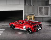 Load image into Gallery viewer, CM 1:64 Red 45 Elva Super Racing Sports Model Toy Diecast Metal Car Box