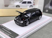Load image into Gallery viewer, FH 1:64 Black VW Golf GTI MK4 Coupe Sports Model Diecast Metal Car New