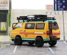 Load image into Gallery viewer, Autobots 1:64 Yellow Delica Camper Off Road Van Model Diecast Metal Car New