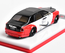 Load image into Gallery viewer, Scalemini 1:64 Black Red Phantom Luxury Sedan Model Diecast Resin Car New Collection