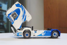 Load image into Gallery viewer, GCD 1:64 Blue Scania S730 Tractor Unit Truck Model Diecast Metal Car New
