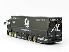 Load image into Gallery viewer, GCD 1:64 Black LB Fuso Super Great Transport Truck Model Diecast Metal Car New Collection