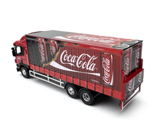 Load image into Gallery viewer, 1:76 Red Scania 94D 6 Wheel Delivery Truck Model Diecast Metal Car Box New Collection