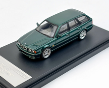 Load image into Gallery viewer, Mortal 1:64 Green E34 Touring Wagon Sports Model Diecast Metal Car New Collection