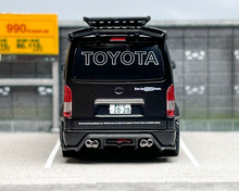 Load image into Gallery viewer, Tarmac 1:64 Black Hiace Widebody Mini Van Sports Model Diecast Metal Car New Collection