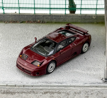 Load image into Gallery viewer, MINIGT 1:64 Dark Red EB110 GT Racing Sports Model Diecast Metal Car New Collection
