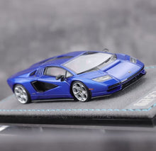 Load image into Gallery viewer, EC 1:64 Blue Countach LPI800-4 Racing Sports Model Diecast Resin Car New Collection