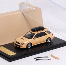 Load image into Gallery viewer, 1:64 Furuya HEC Yellow Impreza WRX STI VII 7 Sports Model Diecast Metal Car