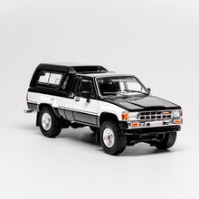 Load image into Gallery viewer, GCD 1:64 1985 Black Hilux Xtra Cab Pickup Truck Model Diecast Metal Car New Collection