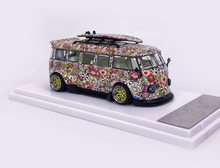 Load image into Gallery viewer, Liberty 1:64 T1 Camper Van Sunflower Kombi Sports Model Diecast Metal Car New