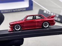 Load image into Gallery viewer, SW 1:64 Red M3 E30 LTO Coupe Widebody Sport Model Diecast Metal Car New Collection
