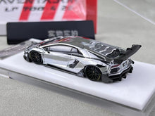 Load image into Gallery viewer, Star 1:64 Silver Aventador LP700-4 LBWK Sports Model Diecast Metal Car New Collection