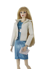 Load image into Gallery viewer, Barbie Doll Clothing 11.5&quot; Girl Wear Fashion Outfits 1/6 Leather Jacket Dress Bag
