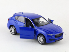 Load image into Gallery viewer, WELLY 1:36 Blue Levante SUV Sports Model Diecast Toy Metal Car BN
