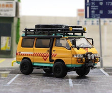 Load image into Gallery viewer, Autobots 1:64 Yellow Delica Camper Off Road Van Model Diecast Metal Car New