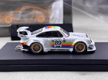 Load image into Gallery viewer, Star 1:64 White #89 RWB 930 964 GT Racing Sports Model Diecast Metal Car BN