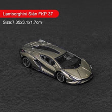 Load image into Gallery viewer, Bburago 1:64 Green Lamborghini Sian FKP 37 Racing Sports Model Toy Diecast Metal Car BN