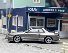 Load image into Gallery viewer, MINIGT 1:64 Gray Skyline GTR R32 Veilside Sports Model Diecast Metal Car New Collection