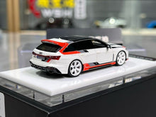 Load image into Gallery viewer, MH 1:64 White RS6 Avant GT Wagon Touring Sports Model Diecast Resin Car New Collection