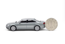 Load image into Gallery viewer, XCARTOYS 1:64 Gray A8 D3 Luxury Sedan Classic Model Diecast Metal Car New Collecction
