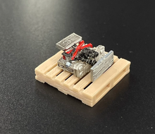 Load image into Gallery viewer, 1:64 3D JDM EJ20 STI Engine Garage Mechanic Display Model Resin For Car New