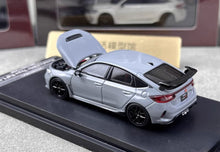Load image into Gallery viewer, Motorhelix 1:64 Gray JDM Civic Type R FL5 Sports Model Diecast Metal Car New