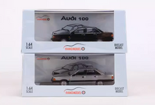 Load image into Gallery viewer, RM 1:64 1989 Silver Black 100 C3 Sedan Classic Model Diecast Metal Car New Collection