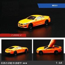 Load image into Gallery viewer, CCA 1:64 Orange M850i Coupe Racing Sports Model Toy Diecast Metal Car BN