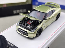 Load image into Gallery viewer, FH 1:64 Green JDM Skyline GTR R35 Racing Sports Model Diecast Metal Car New Collection