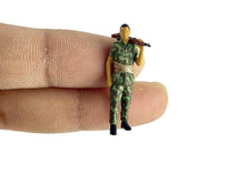 Load image into Gallery viewer, 1:64 Painted Figure Model Miniature Resin Diorama Sand Armed Forces Soldier Toy