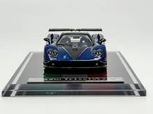 Load image into Gallery viewer, U2 1:64 Blue Carbon Zonda Tricolore Racing Sports Model Diecast Resin Car New Collection
